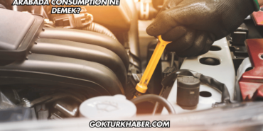 Arabada Consumption Ne Demek?