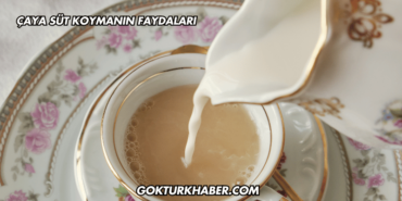 Çaya Süt Koymanın Faydaları