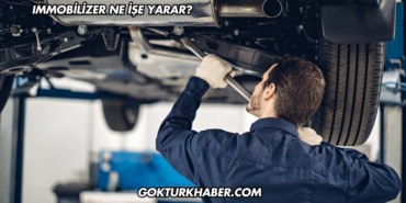Immobilizer Ne İşe Yarar?