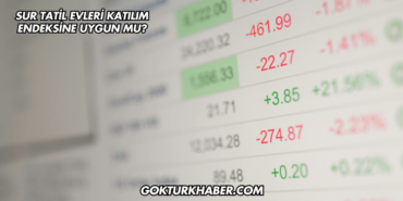 Sur Tatil Evleri Katılım Endeksine Uygun mu?