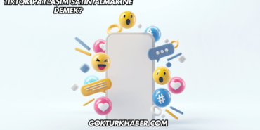 TikTok Paylaşım Satın Almak Ne Demek?