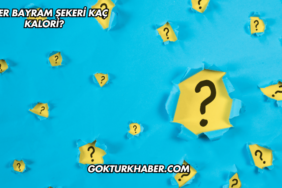 Ülker Bayram Şekeri Kaç Kalori?