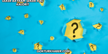 Ülker Bayram Şekeri Kaç Kalori?