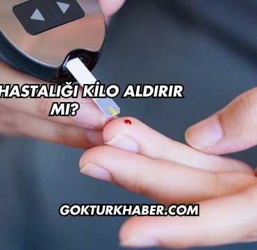 Şeker Hastalığı Kilo Aldırır mı?